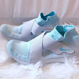 💎Nike Free RN Motion Flyknit Glacier Blue